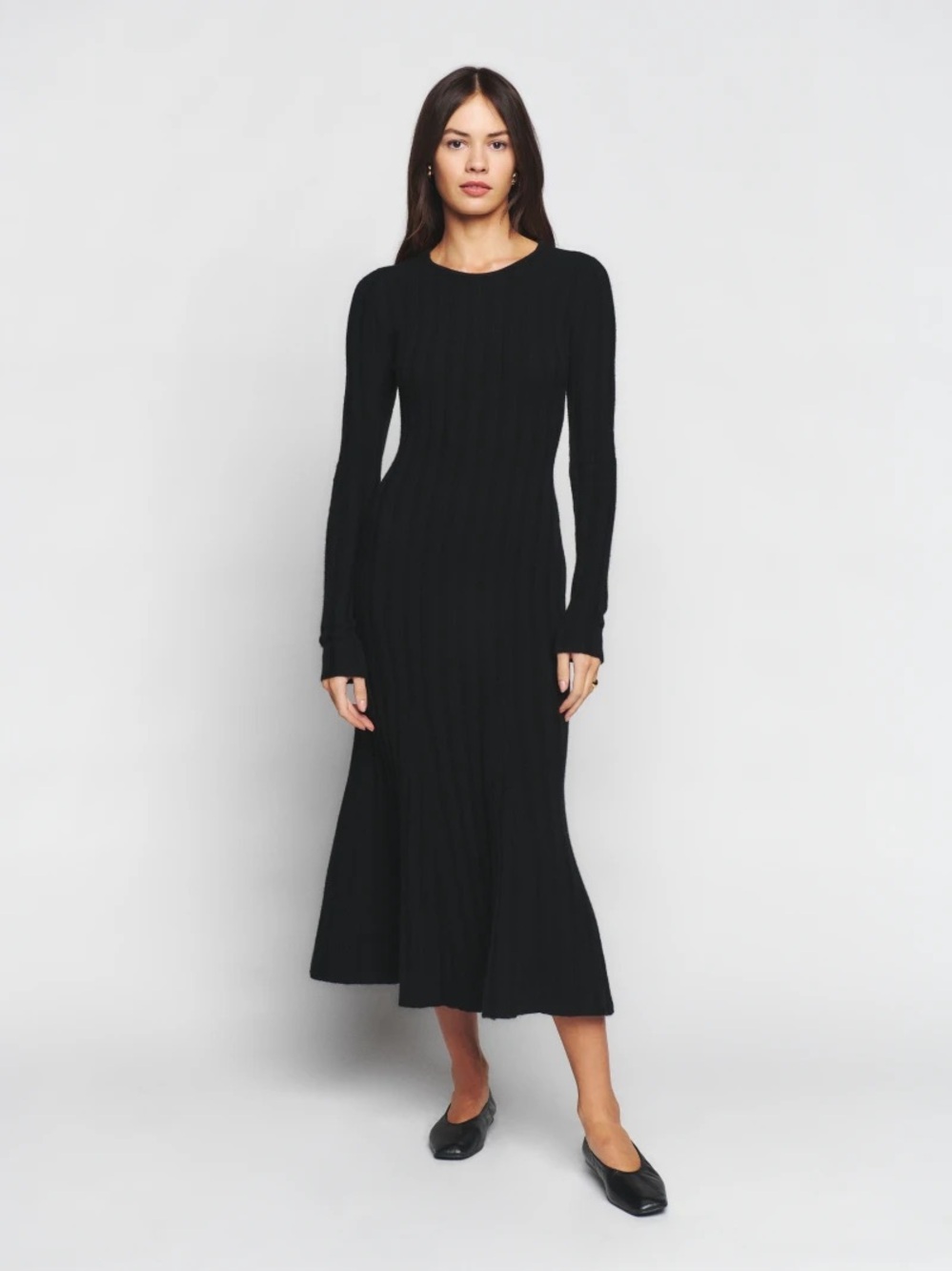 NWT Reformation Evan Cashmere Dress XS